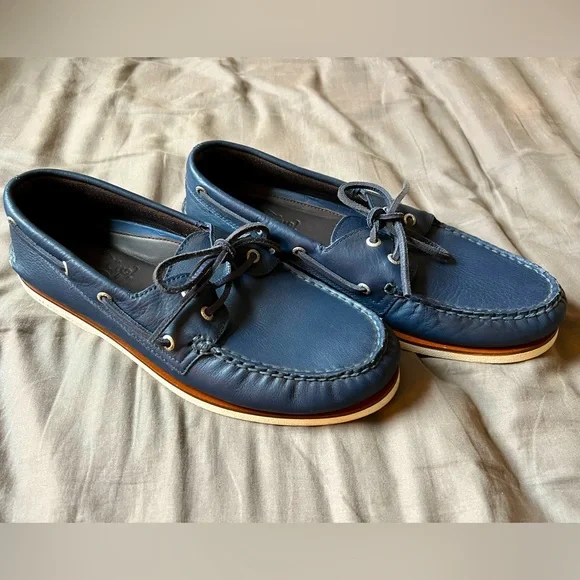 Sperry Men’s Gold Cup Top Sliders in Blue leather Size 11 Gold Cup™ Authentic Original™ 2-Eye Boat Shoe - Navy | Sperry main image 3